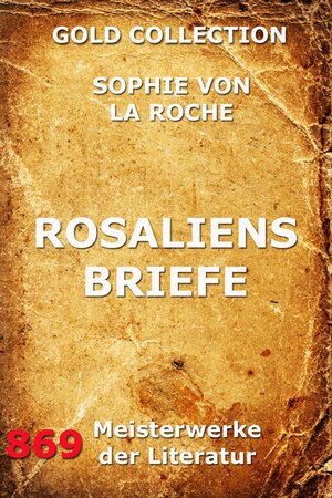 Buchcover Rosaliens Briefe | Sophie von La Roche | EAN 9783849618544 | ISBN 3-8496-1854-4 | ISBN 978-3-8496-1854-4