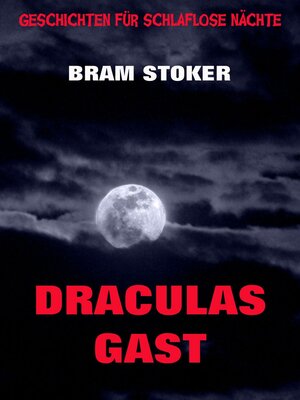 Buchcover Draculas Gast | Bram Stoker | EAN 9783849644154 | ISBN 3-8496-4415-4 | ISBN 978-3-8496-4415-4