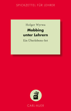 Buchcover Mobbing unter Lehrern | Holger Wyrwa | EAN 9783849781750 | ISBN 3-8497-8175-5 | ISBN 978-3-8497-8175-0