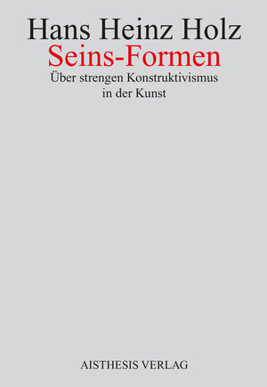 Buchcover Seins-Formen | Hans H Holz | EAN 9783849814489 | ISBN 3-8498-1448-3 | ISBN 978-3-8498-1448-9