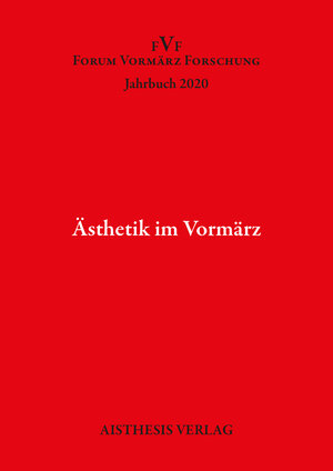Buchcover Ästhetik im Vormärz  | EAN 9783849816612 | ISBN 3-8498-1661-3 | ISBN 978-3-8498-1661-2
