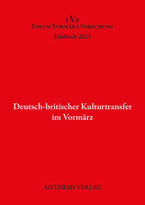 Buchcover Deutsch-britischer Kulturtransfer im Vormärz  | EAN 9783849819590 | ISBN 3-8498-1959-0 | ISBN 978-3-8498-1959-0