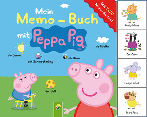 Buchcover Mein Memo-Buch mit Peppa Pig. Mit 2 x 20 Memo-Karten | EAN 9783849907549 | ISBN 3-8499-0754-6 | ISBN 978-3-8499-0754-9