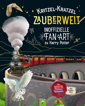 Buchcover Kritzel-Kratzel Zauberwelt • Inoffizielle Fan Art zu Harry Potter | Katharina Bensch | EAN 9783849924287 | ISBN 3-8499-2428-9 | ISBN 978-3-8499-2428-7