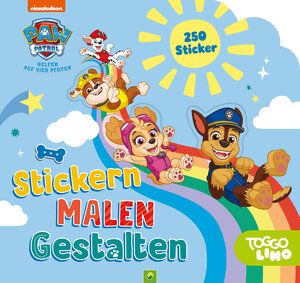 Buchcover PAW Patrol Stickern, Malen, Gestalten. Mit 250 Stickern. Für Kinder ab 3 Jahren  | EAN 9783849929053 | ISBN 3-8499-2905-1 | ISBN 978-3-8499-2905-3