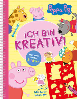 Buchcover Peppa Pig Ich bin kreativ! | EAN 9783849939861 | ISBN 3-8499-3986-3 | ISBN 978-3-8499-3986-1