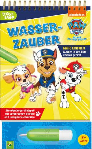 Buchcover PAW Patrol Wasserzauber - einfach mit Wasser malen!  | EAN 9783849942892 | ISBN 3-8499-4289-9 | ISBN 978-3-8499-4289-2