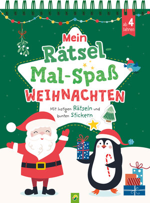 Buchcover Mein Rätsel-Mal-Spaß Weihnachten | EAN 9783849947873 | ISBN 3-8499-4787-4 | ISBN 978-3-8499-4787-3
