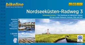 Bikeline Radtourenbuch, Nordseeküsten-Radweg. Teil 3: Von Hamburg nach Sylt, wetterfest/reißfest