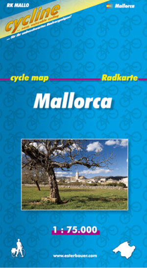 Cycline Radkarte Mallorca. 1 : 75.000