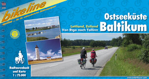 Ostseeküste Baltikum (Riga-Tallinn): Lettland, Estland. Von Riga nach Tallin (783 km). Radtourenbuch und Karte 1 : 75 000