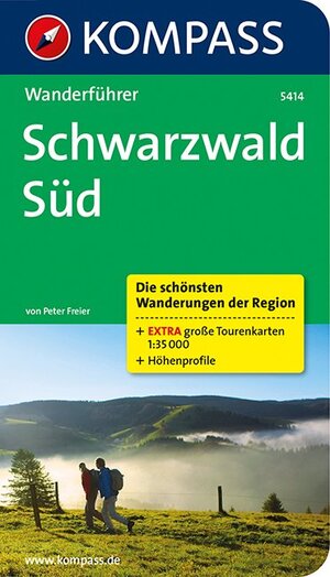 Buchcover KOMPASS Wanderführer Schwarzwald Süd | Peter Freier | EAN 9783850260985 | ISBN 3-85026-098-4 | ISBN 978-3-85026-098-5