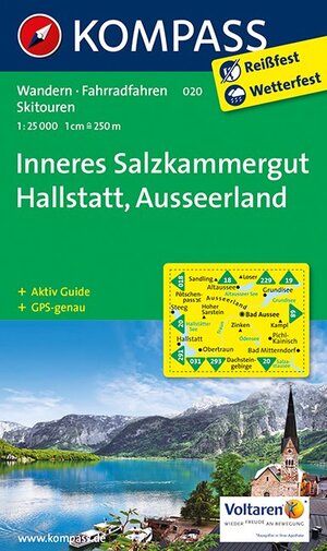 Buchcover KOMPASS Wanderkarte Inneres Salzkammergut - Hallstatt - Ausseerland  | EAN 9783850262606 | ISBN 3-85026-260-X | ISBN 978-3-85026-260-6