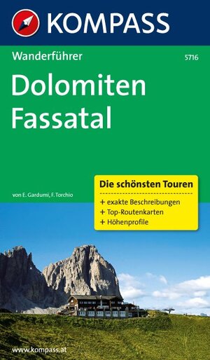 Buchcover KOMPASS Wanderführer Dolomiten - Fassatal | Enzo Gardumi | EAN 9783850263917 | ISBN 3-85026-391-6 | ISBN 978-3-85026-391-7