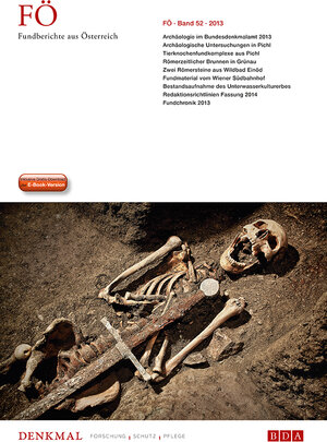 Buchcover Fundberichte aus Österreich Band 52 | EAN 9783850286770 | ISBN 3-85028-677-0 | ISBN 978-3-85028-677-0