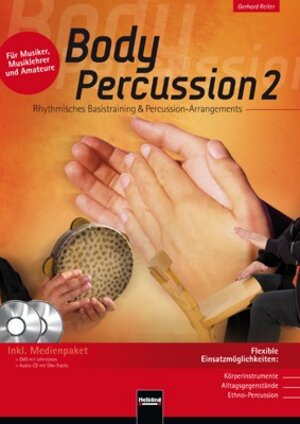 Buchcover Body Percussion 2 | Gerhard Reiter | EAN 9783850617550 | ISBN 3-85061-755-6 | ISBN 978-3-85061-755-0
