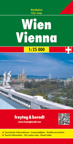 Buchcover Wien, Stadtplan 1:25.000  | EAN 9783850841023 | ISBN 3-85084-102-2 | ISBN 978-3-85084-102-3