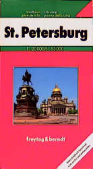 Freytag Berndt Stadtpläne, Sankt Petersburg (Maps & Atlases)