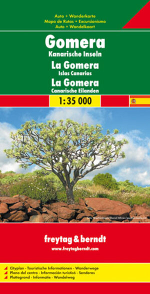 Freytag Berndt Autokarten, Gomera - Maßstab 1:35 000 (Carte Routière)