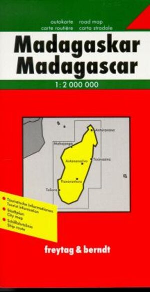 Freytag Berndt Autokarten, Madagaskar: Road Map