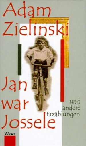 Buchcover Jan war Jossele und andere Erzählungen | Adam Zielinski | EAN 9783851293630 | ISBN 3-85129-363-0 | ISBN 978-3-85129-363-0