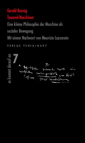 Buchcover Tausend Maschinen | Gerald Raunig | EAN 9783851325164 | ISBN 3-85132-516-8 | ISBN 978-3-85132-516-4