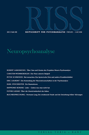 Buchcover Neuropsychoanalyse  | EAN 9783851327137 | ISBN 3-85132-713-6 | ISBN 978-3-85132-713-7