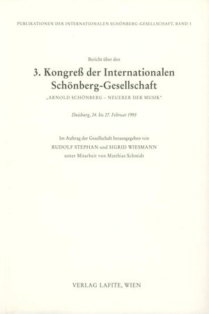 Buchcover Int. Schönberg-Gesellschaft: Neuerer der Musik  | EAN 9783851510904 | ISBN 3-85151-090-9 | ISBN 978-3-85151-090-4
