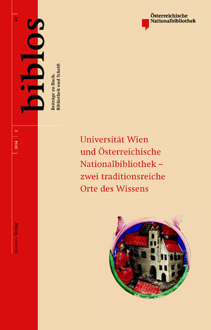 Buchcover Universität Wien und Österreichische Nationalbibliothek – zwei traditionsreiche Orte des Wissens  | EAN 9783851611236 | ISBN 3-85161-123-3 | ISBN 978-3-85161-123-6