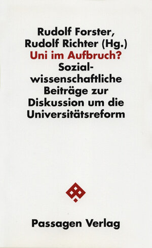 Buchcover Uni im Aufbruch? | EAN 9783851650631 | ISBN 3-85165-063-8 | ISBN 978-3-85165-063-1