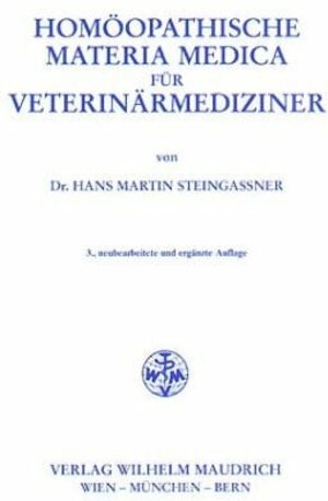 Homöopathische Materia Medica für Veterinärmediziner