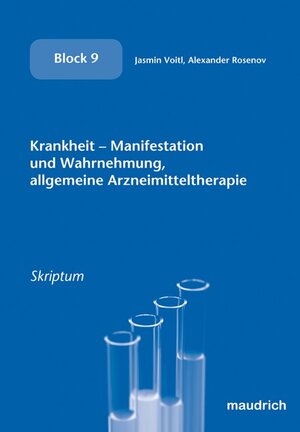 Buchcover Krankheit – Manifestation und Wahrnehmung, allgemeine Arzneimitteltherapie | Jasmin Voitl | EAN 9783851759082 | ISBN 3-85175-908-7 | ISBN 978-3-85175-908-2