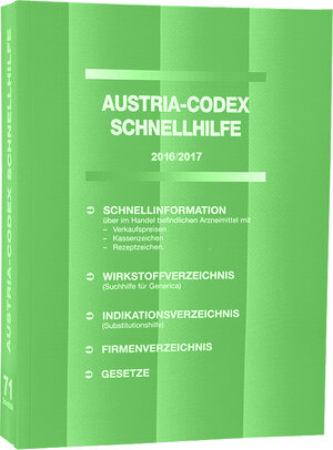 Buchcover Austria-Codex Schnellhilfe 2016/17 | Heribert Pittner | EAN 9783852002446 | ISBN 3-85200-244-3 | ISBN 978-3-85200-244-6