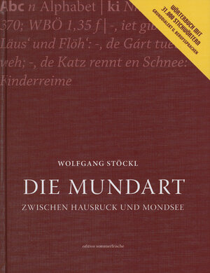 Buchcover Die Mundart | Wolfgang Stöckl | EAN 9783852528489 | ISBN 3-85252-848-8 | ISBN 978-3-85252-848-9