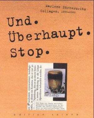 Buchcover Und. Überhaupt. Stop. | Marlene Streeruwitz | EAN 9783852661438 | ISBN 3-85266-143-9 | ISBN 978-3-85266-143-8