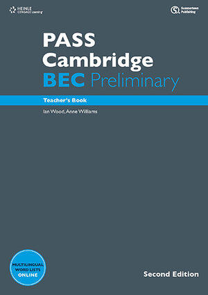 Buchcover PASS Cambridge BEC Preliminary, Teacher's Book mit 2 Audio-CDs (2nd Edition) | Ian Wood | EAN 9783852728742 | ISBN 3-85272-874-6 | ISBN 978-3-85272-874-2