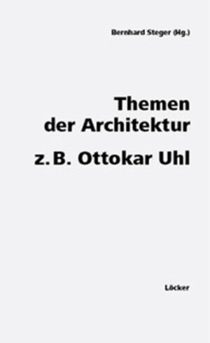 Buchcover Themen der Architektur  | EAN 9783854095880 | ISBN 3-85409-588-0 | ISBN 978-3-85409-588-0