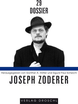 Buchcover Dossier 29: Joseph Zoderer | EAN 9783854207764 | ISBN 3-85420-776-X | ISBN 978-3-85420-776-4