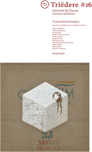 Buchcover Triëdere #16: Traumaufzeichnungen | EAN 9783854494768 | ISBN 3-85449-476-9 | ISBN 978-3-85449-476-8
