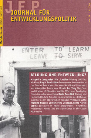 Buchcover Journal für Entwicklungspolitik 2006/4 | EAN 9783854762096 | ISBN 3-85476-209-7 | ISBN 978-3-85476-209-6