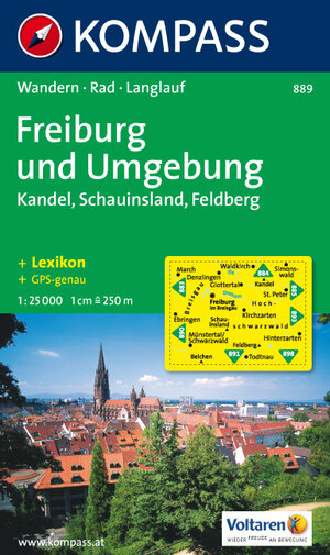 Freiburg und Umgebung 1 : 25 000