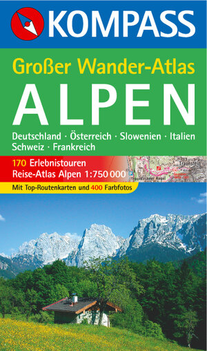 Grosser Wanderatlas Alpen