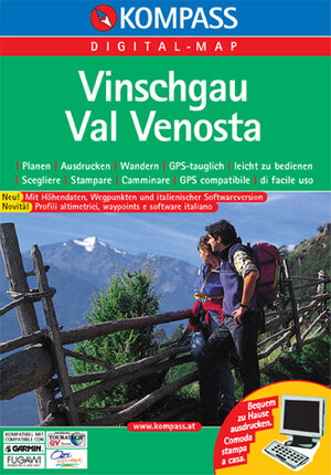 Vinschgau - Val Venosta. CD-ROM für Windows 95/98/2000/NT/XP.