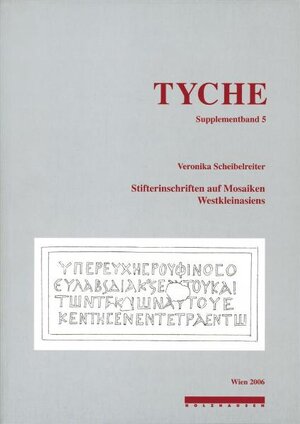 Buchcover TYCHE Supplementband 5  | EAN 9783854931294 | ISBN 3-85493-129-8 | ISBN 978-3-85493-129-4