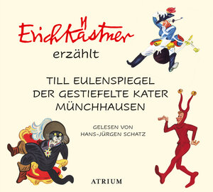 Buchcover Erich Kästner erzählt: Till Eulenspiegel, Der gestiefelte Kater, Münchhausen | Erich Kästner | EAN 9783855351923 | ISBN 3-85535-192-9 | ISBN 978-3-85535-192-3