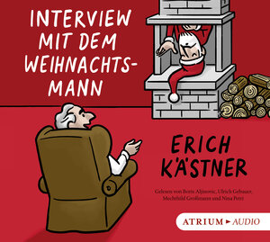 Buchcover Interview mit dem Weihnachtsmann CD | Erich Kästner | EAN 9783855354122 | ISBN 3-85535-412-X | ISBN 978-3-85535-412-2