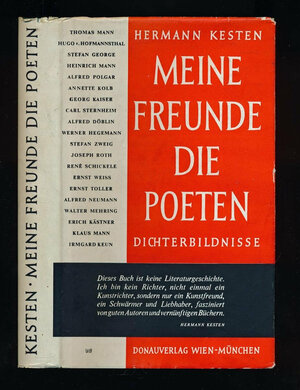 Buchcover Meine Freunde, die Poeten | Hermann Kesten | EAN 9783855359776 | ISBN 3-85535-977-6 | ISBN 978-3-85535-977-6