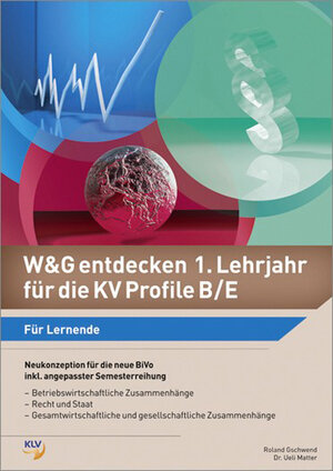 Buchcover Wirtschaft und Gesellschaft (W&G) entdecken | Roland Gschwend | EAN 9783856123697 | ISBN 3-85612-369-5 | ISBN 978-3-85612-369-7