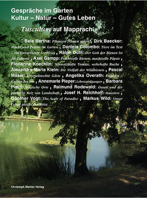 Buchcover Gespräche im Garten - Kultur, Natur, Gutes Leben | Bela Bartha | EAN 9783856169084 | ISBN 3-85616-908-3 | ISBN 978-3-85616-908-4