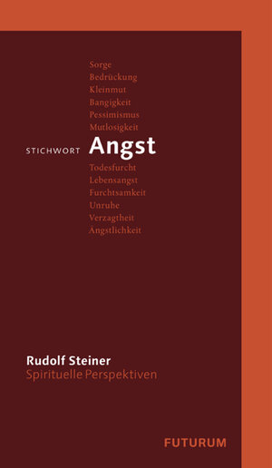 Buchcover Stichwort Angst | Rudolf Steiner | EAN 9783856363840 | ISBN 3-85636-384-X | ISBN 978-3-85636-384-0